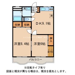 ピュア長地の物件間取画像